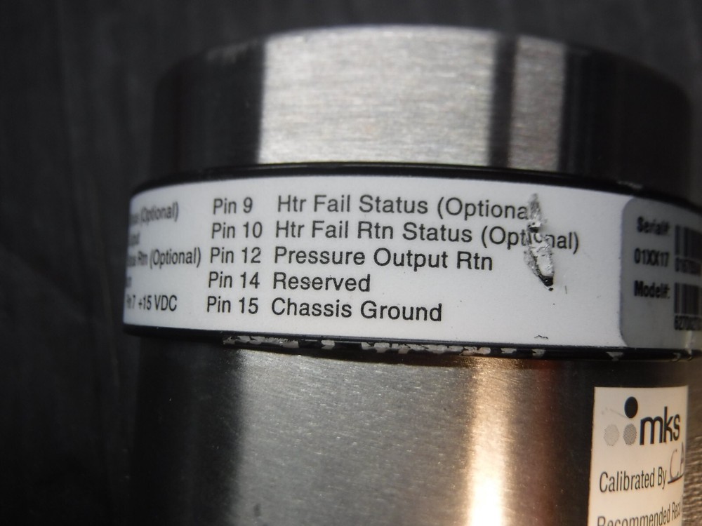 MKS 627D02TDC1B Capacitance Manometer