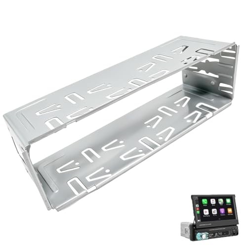 Universal Single Din Stereo Radio Replacement Fitting Cage Kit