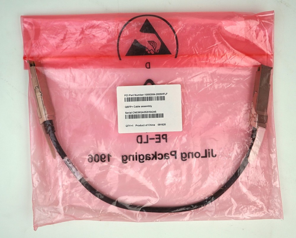 Amphenol 10093084-2005HFLF Network Cable