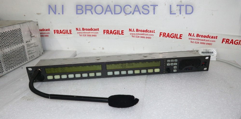 Riedel rcp-2016 Artist intercom panel with PSU Fully working,