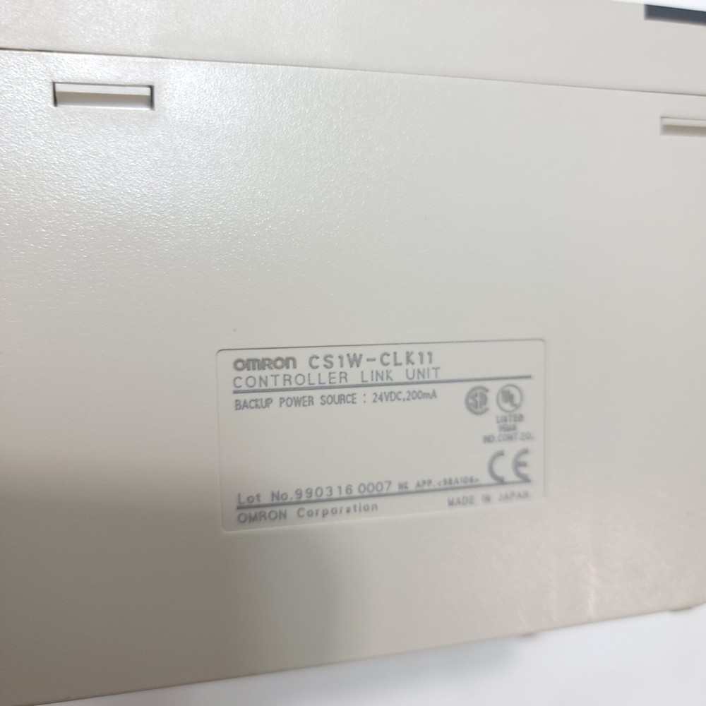 OMRON Electronics CS1W-CLK11 Optical Buss Controller Link Unit 