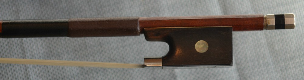Good Looking Vintage German 4/4 Violin Bow, 62g