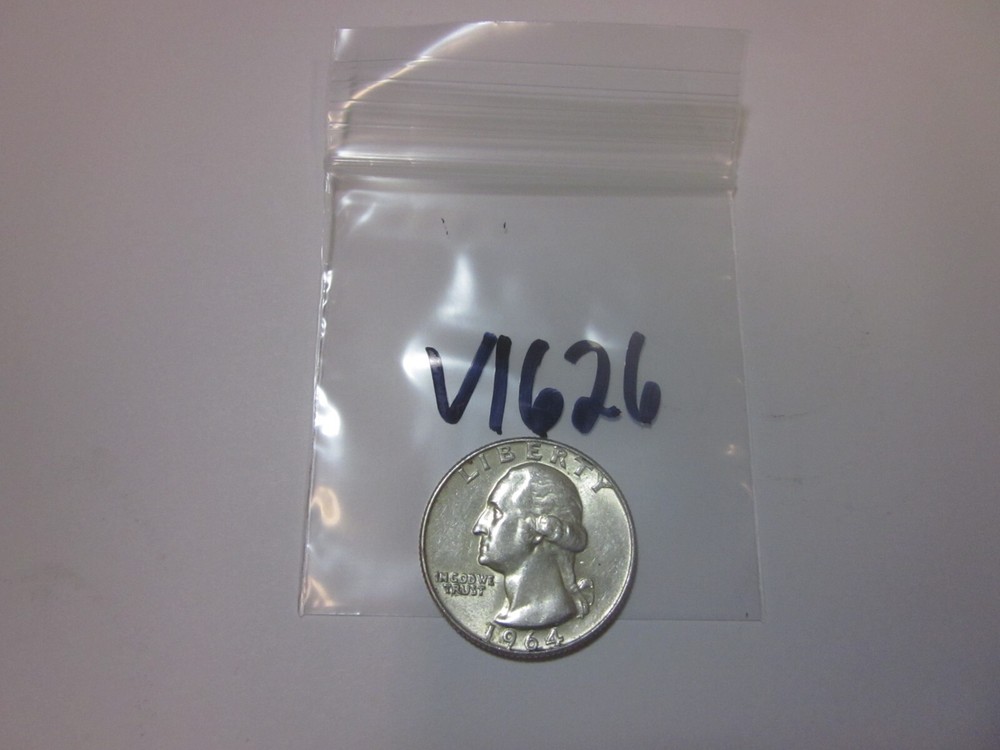 1964 Washington Silver Quarter 90% Silver