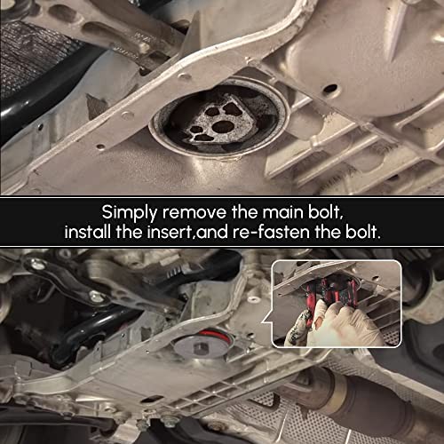 Engineering Dog Bone Engine Mount Insert Kit Fit Compatible with VW Golf GTI