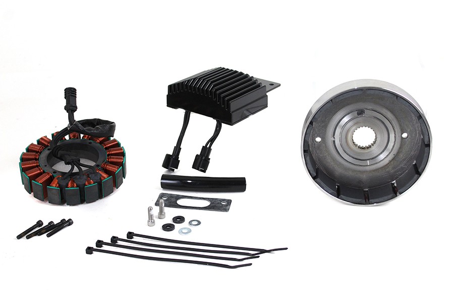 50 Amp Alternator Upgrade Kit fits Harley Davidson