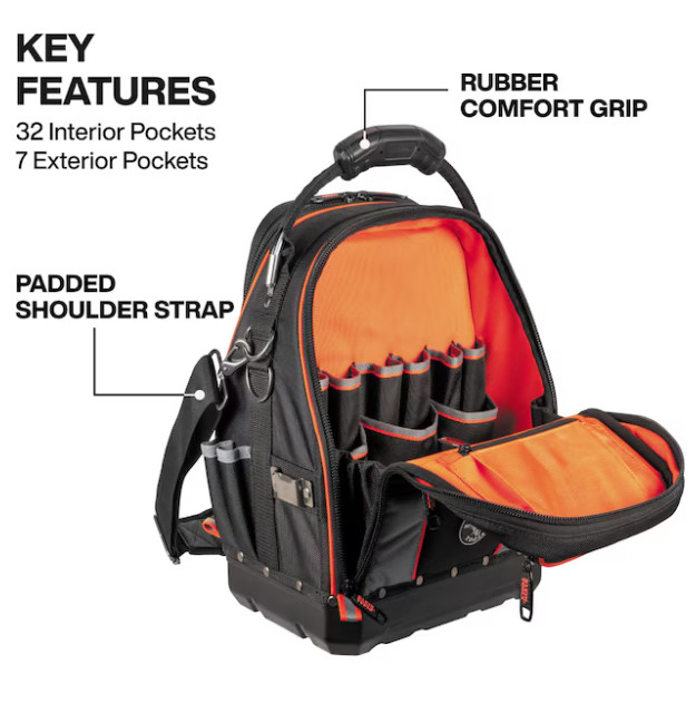 Klein Tools Tool Runner Tool Bag, 39 Pockets