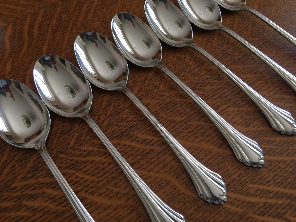 ONEIDA - BANCROFT - Silverware USA *YOUR CHOICE * STAINLESS FLATWARE + POLISHED