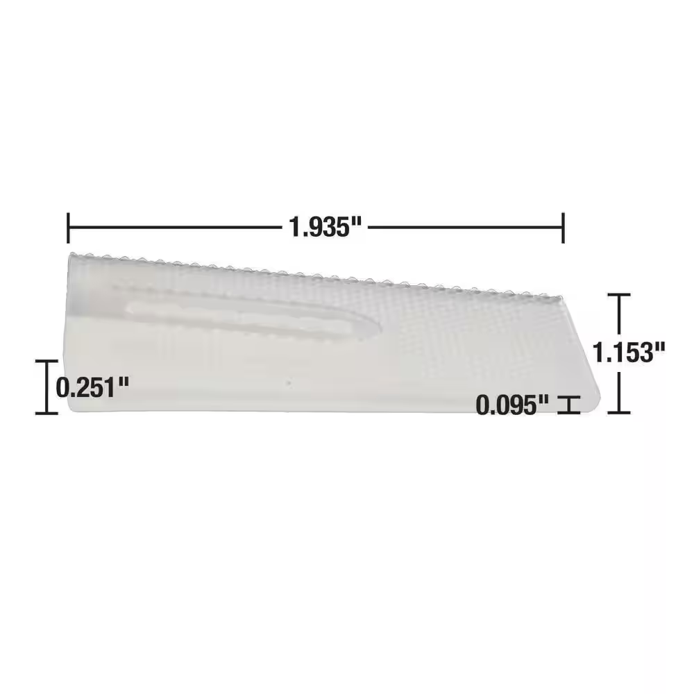 Plastic Toilet Shims (4-Pack)