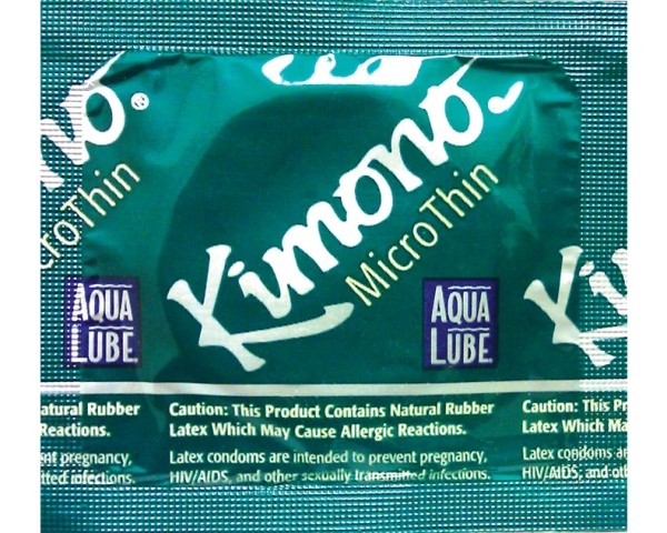Kimono MicroThin Plus Aqua Lube - 24 count