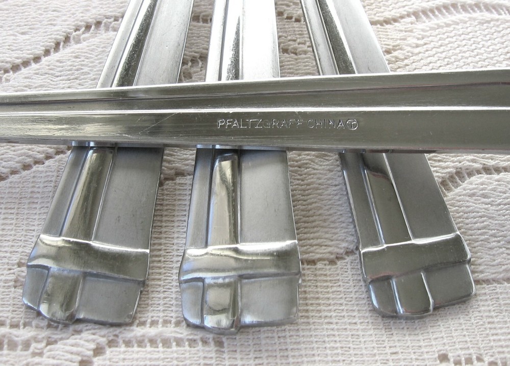 Pfaltzgraff PFF 29 Stainless Silverware Soup Spoons