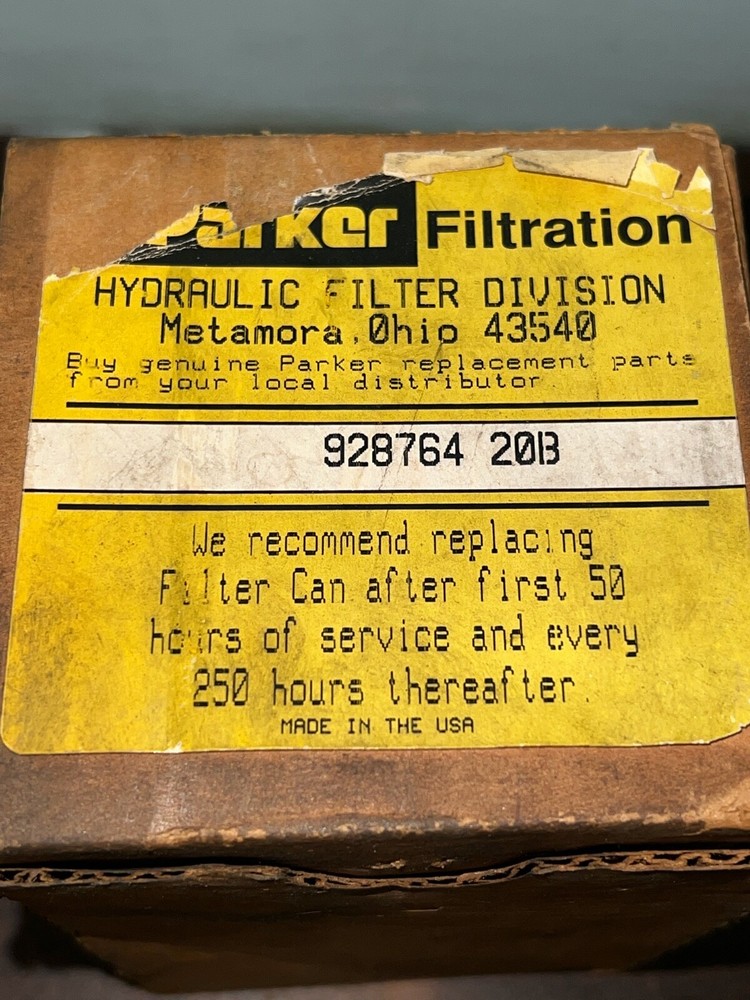 PARKER 928764 HYDRAULIC FILTER ELEMENT NEW