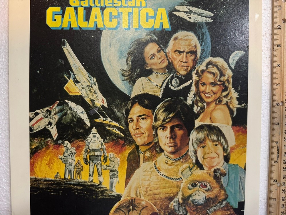 Vintage Battlestar Galactica CED Video Disk 1983