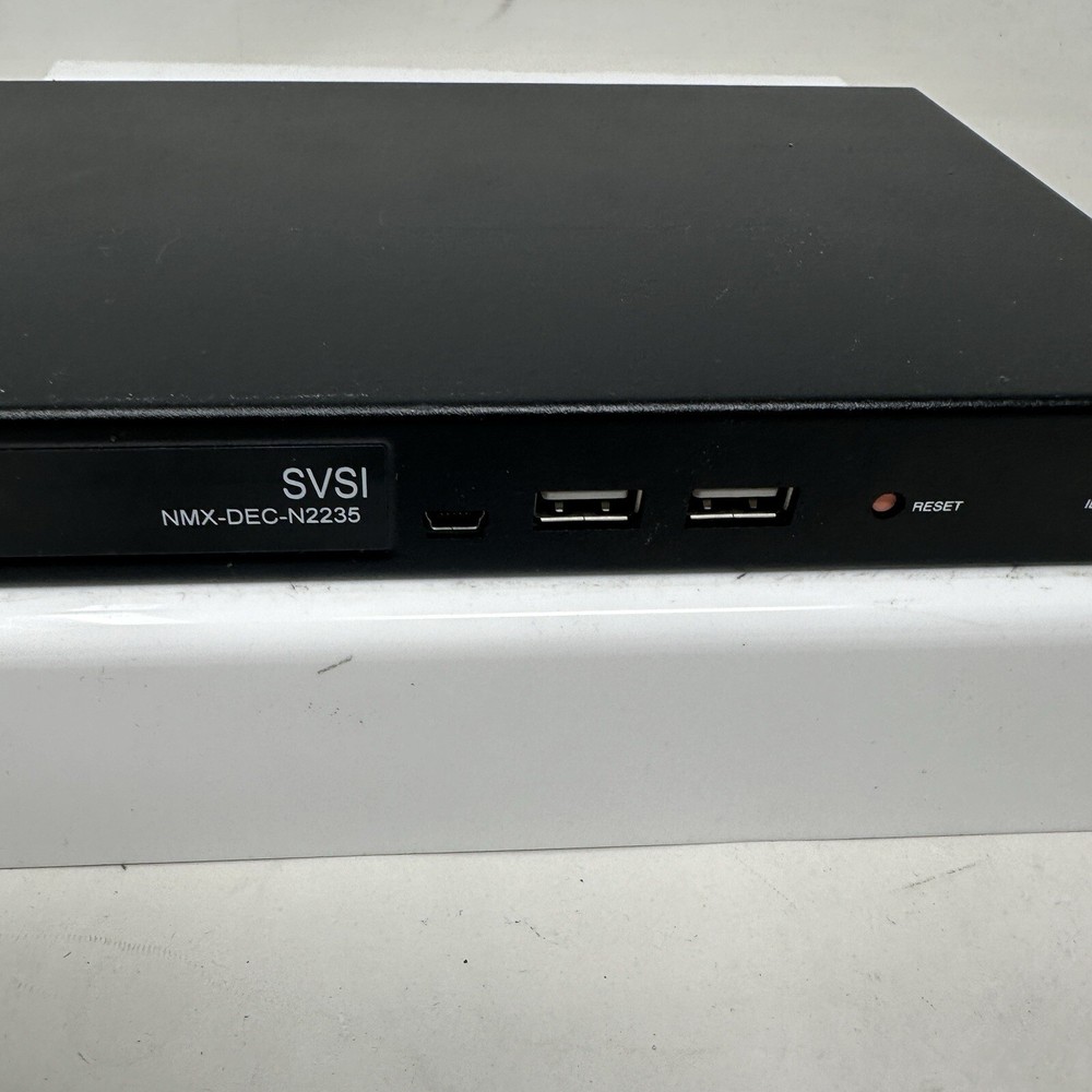 AMX SVSI Audio Transceiver Video Decoder NMX DEC N2235 & Connectors
