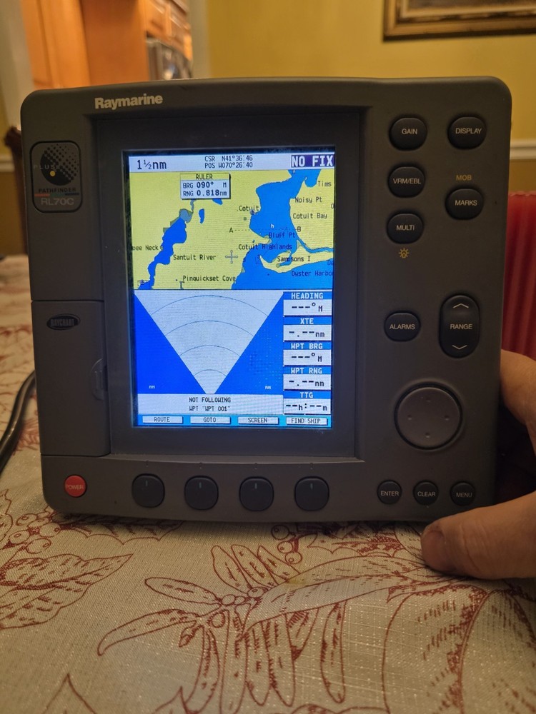 Raymarine RL70c+ Plus HSB2 Color Radar & Chartplotter - E52034