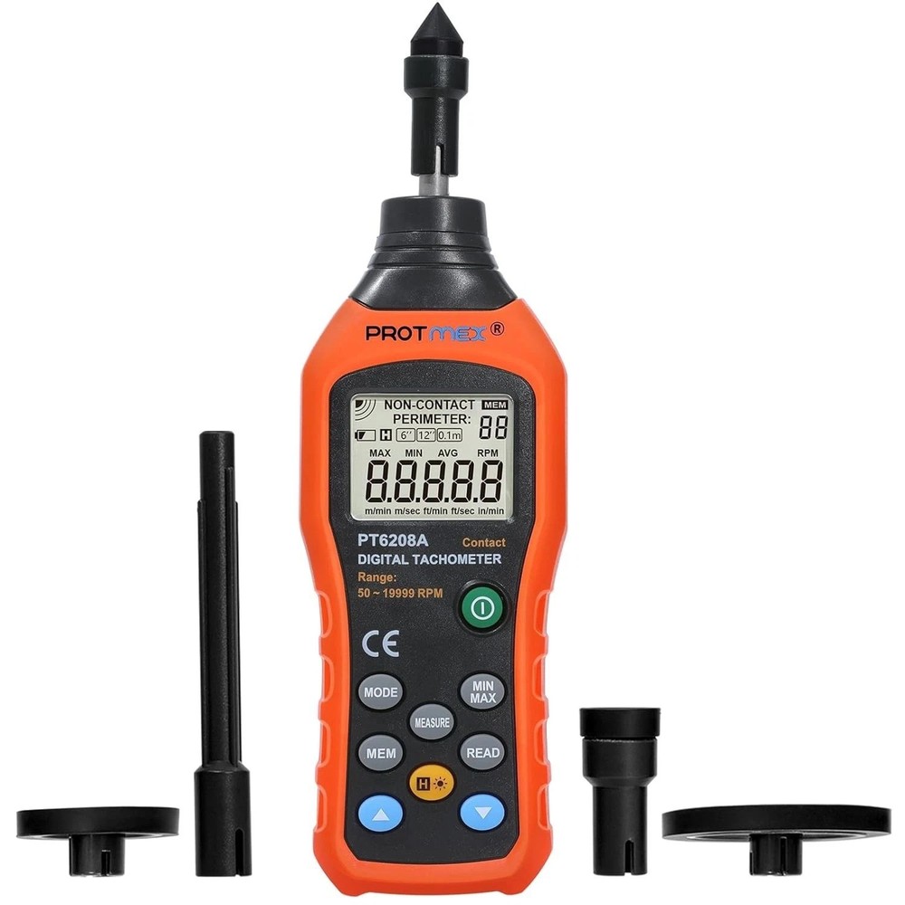 Portable Handheld Tachometer for Various Measurement Needs