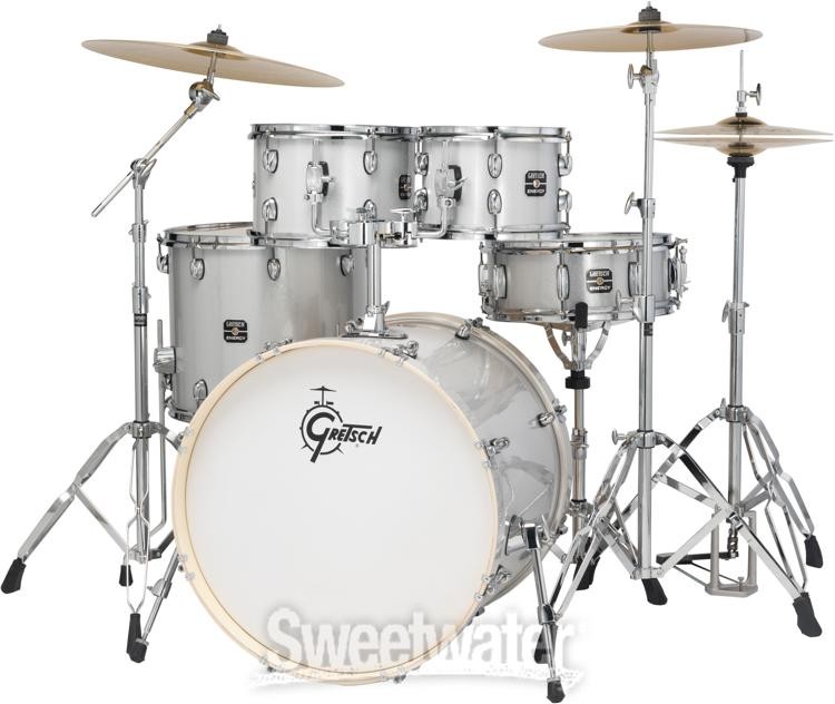 Gretsch Drums Energy 5-piece Drum Set - Silver Sparkle