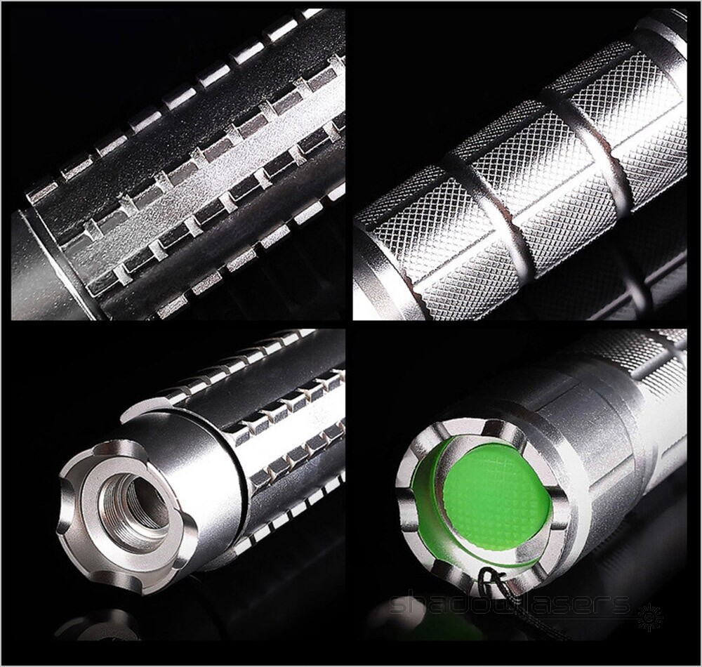 450nm Adjustable FocusBlue Laser Pointer Pen Light Visible Beam +Charger