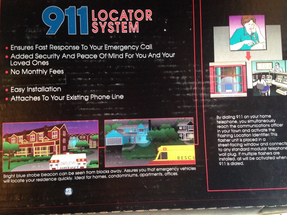 911 Emergency Locator System