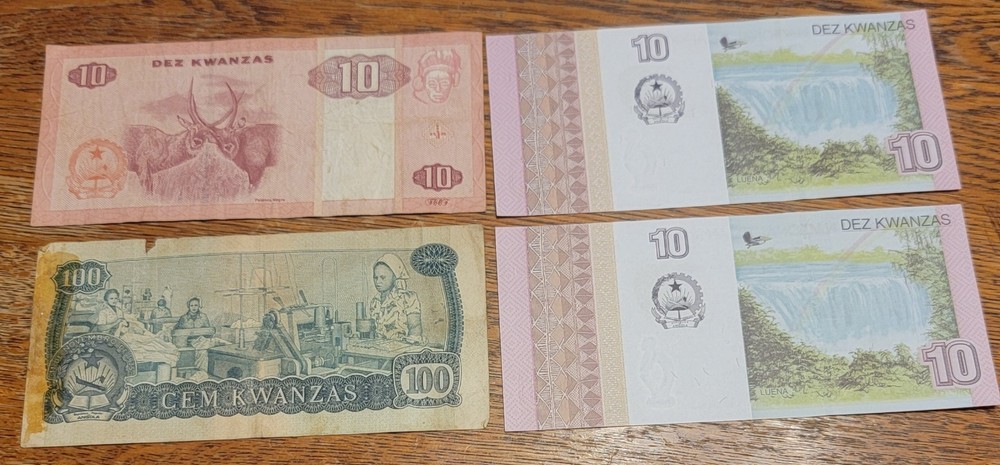 4 ANGOLA NOTES T-BAG