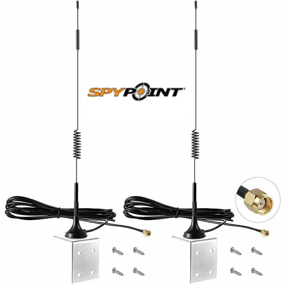 2Pack 9dbi Long Range Cellular Antenna for Spypoint Link Micro EVO Solar Camera