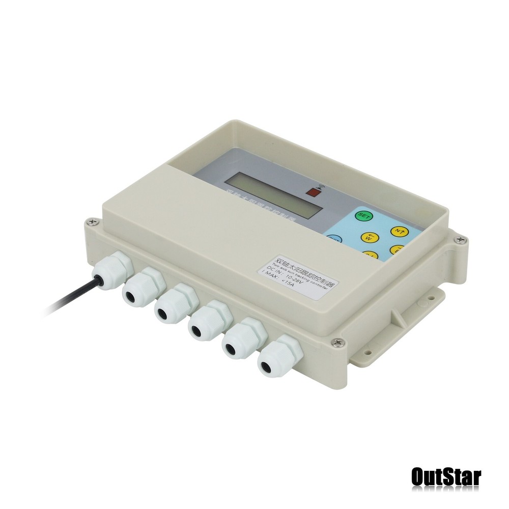 2-Axis Solar Tracker Controller Auto Solar Tracking w/ Remote Wind Sensor #sz