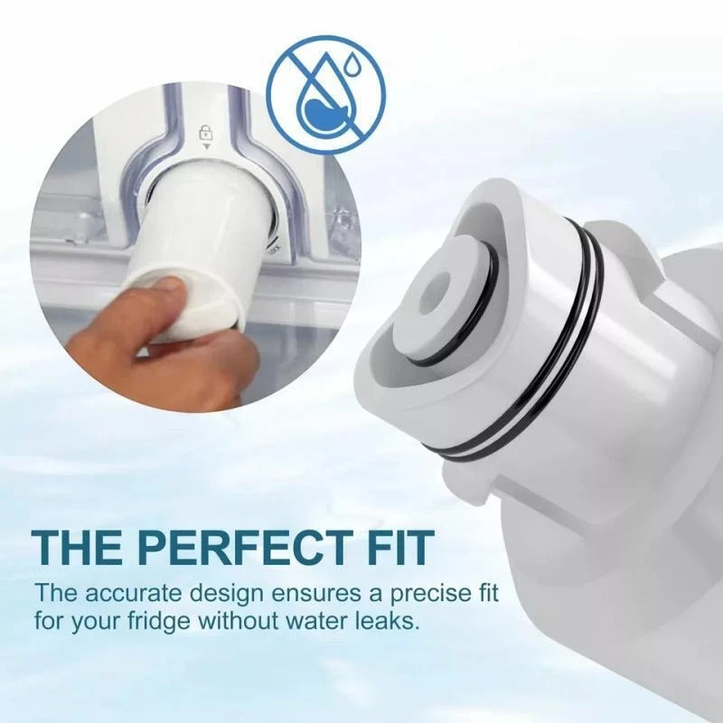 6 Pack Samsung DA97-17376B HAF-QIN/EXP Refrigerator Water Filter Replacement