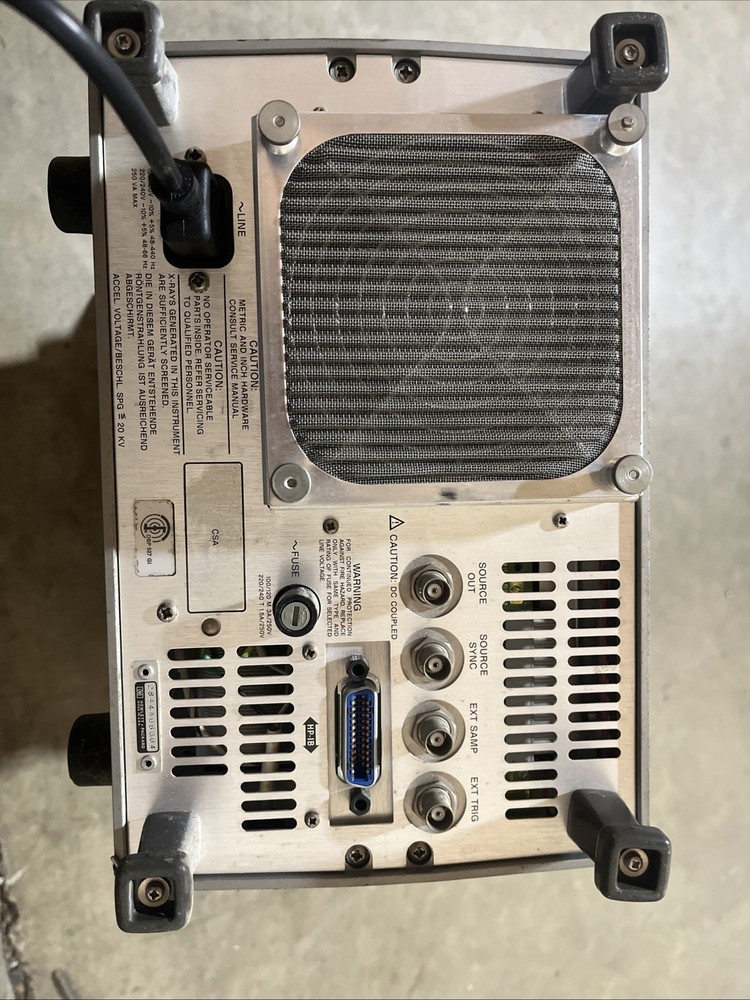 HP 3561A Benchtop Dynamic Signal Analyzer Single Channel