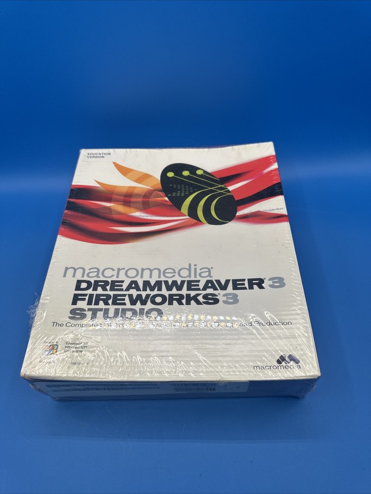 Macromedia Dreamweaver Fireworks Studio Sealed