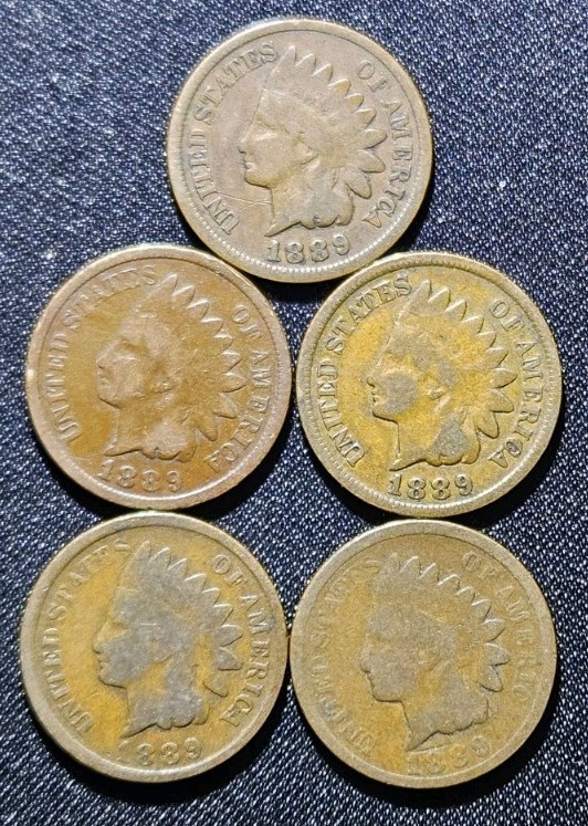 Indian Head Cent 1889