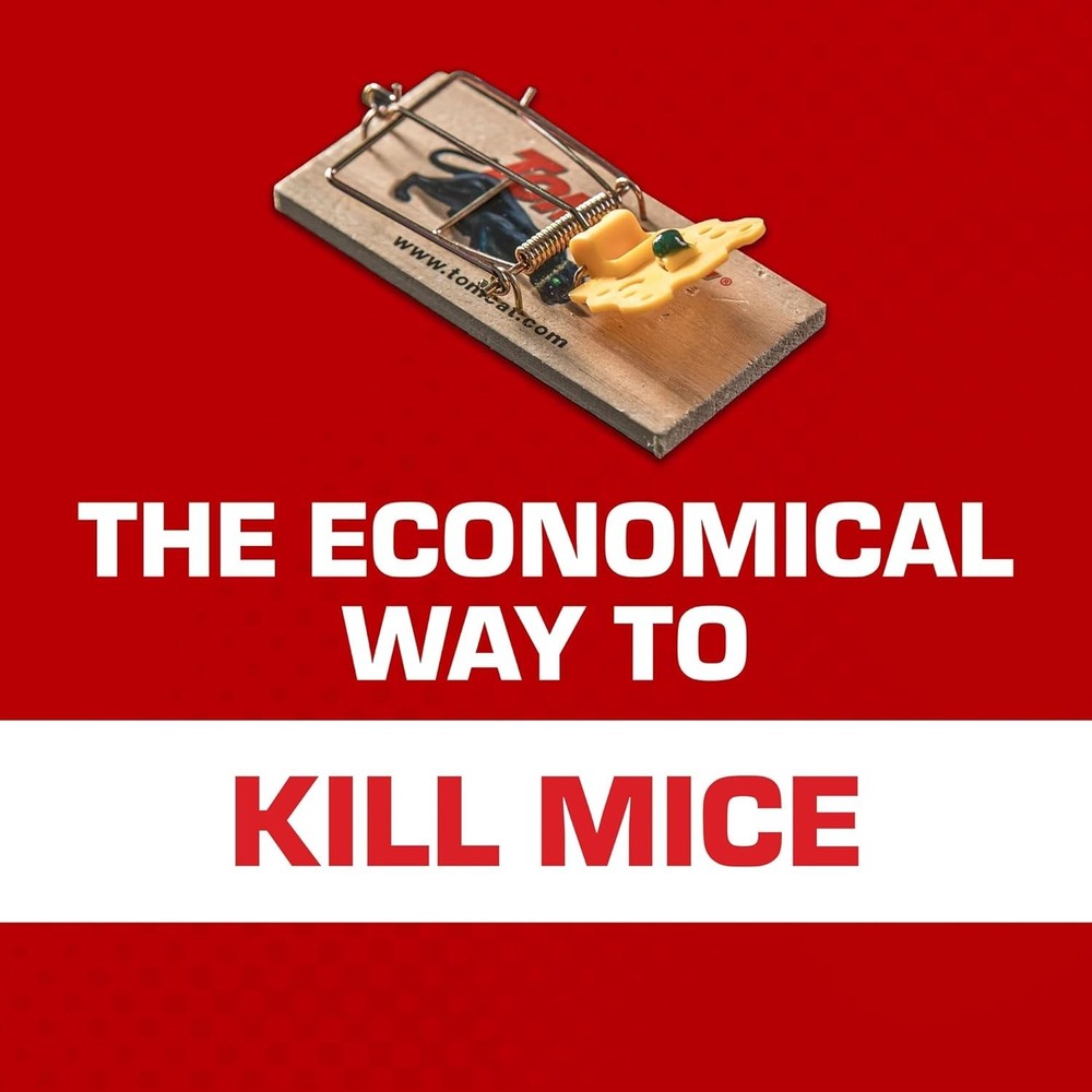 User-Friendly Wooden Mouse Traps - 2 Traps for Efficient Rodent Control