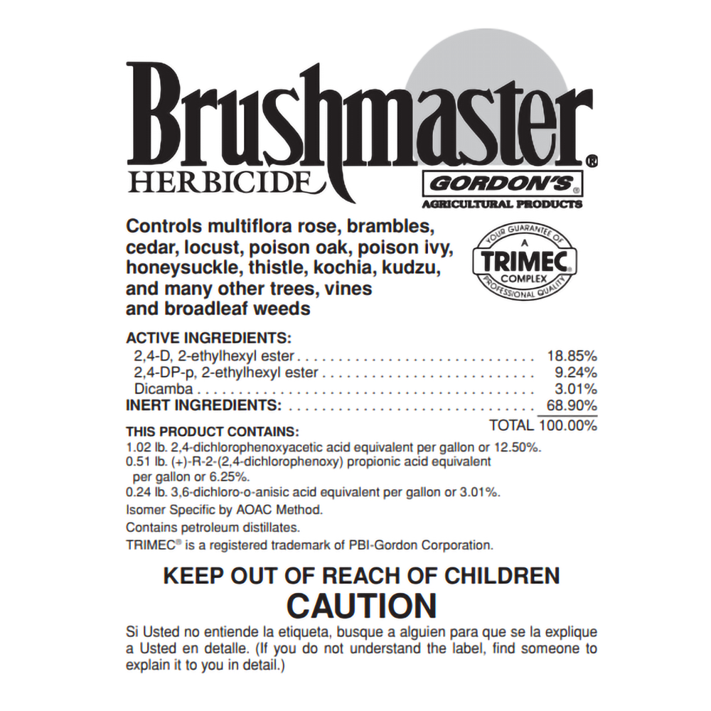 Brushmaster Herbicide 32 fl oz Bottle by PBI Gordon