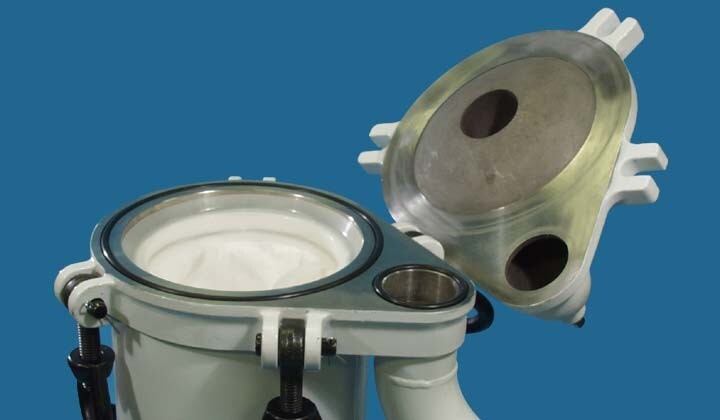 FSPN85-CS-150-2NPT, FSI Type poly lock over the top lid