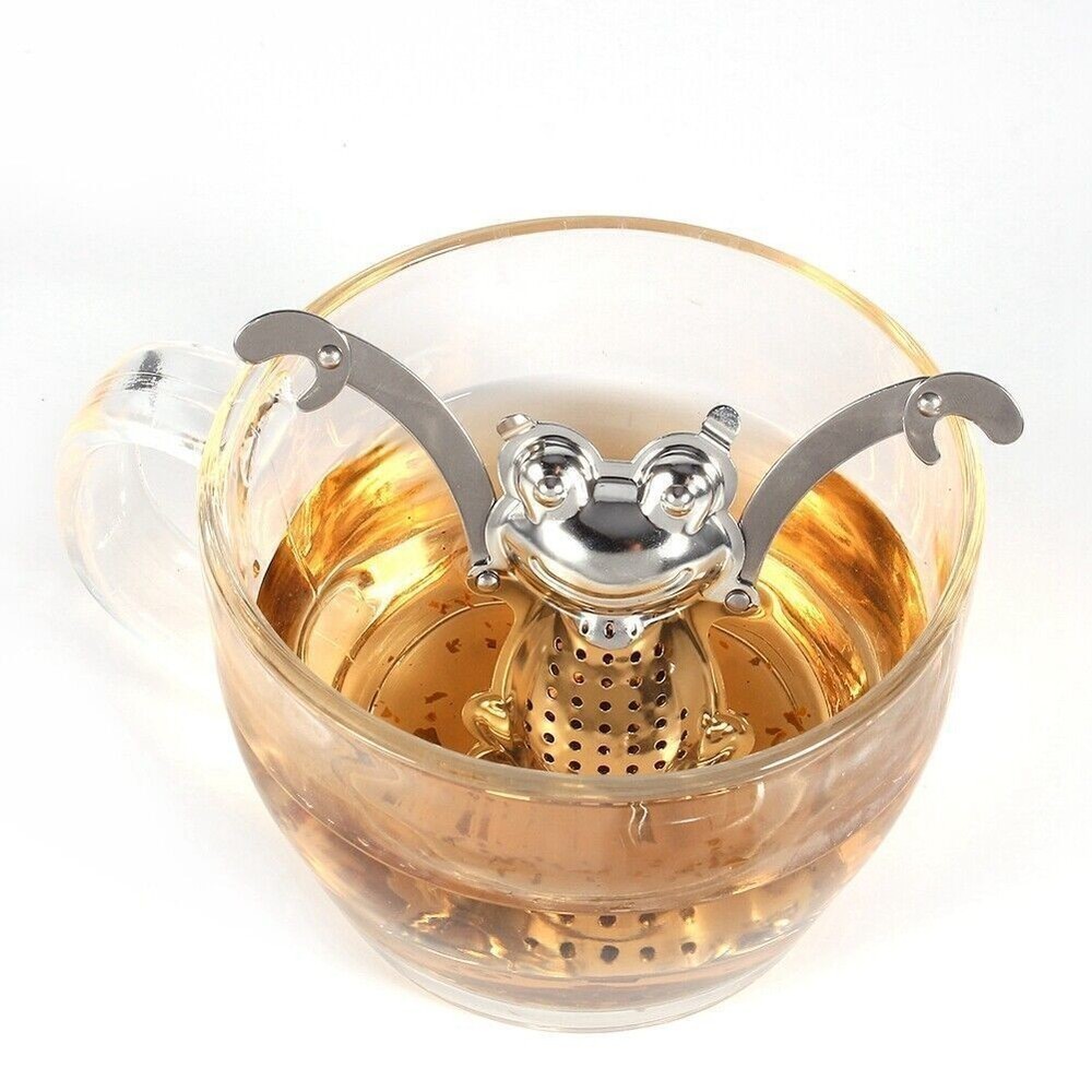 Stainless Steel Loose Tea Leaf Infuser Ball Strainer Diffuser Herbal