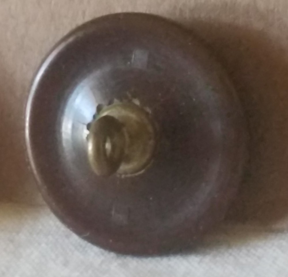 Bb Vegetable Ivory Y M C A UNIFORM BUTTON WWI medium