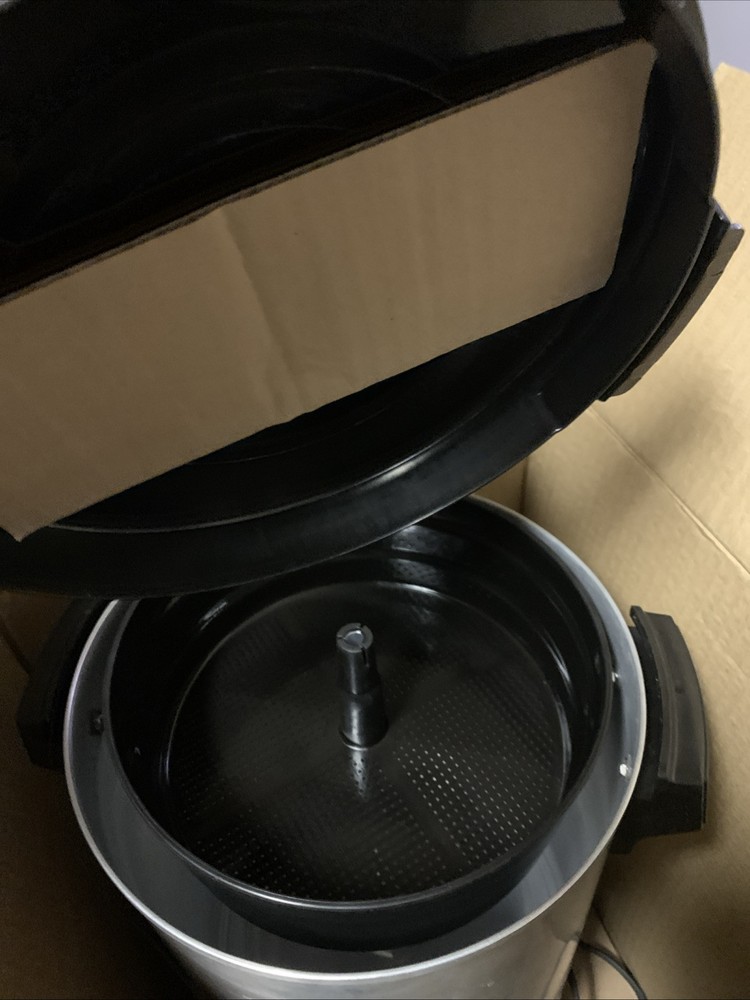 30 Cup Silver Coffee Maker Commercial Urn Automatic Temperature Control