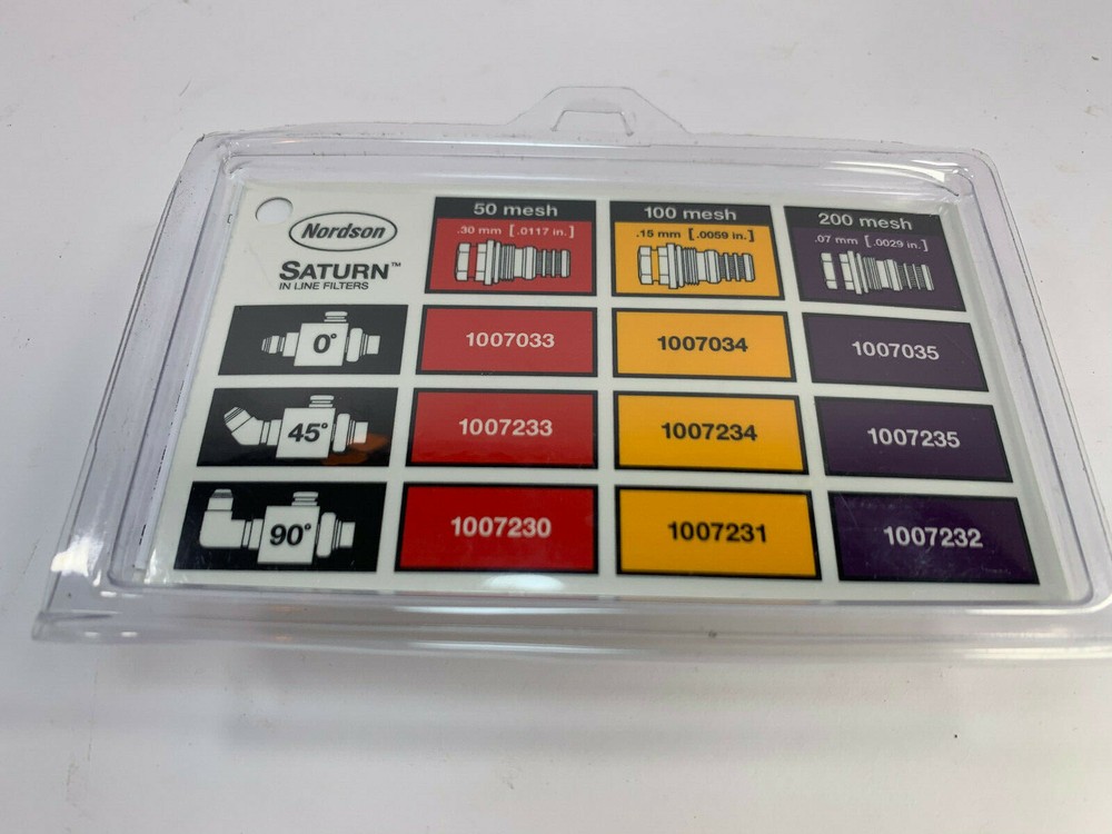 Nordson 1007034 Inline Straight Saturn Filter