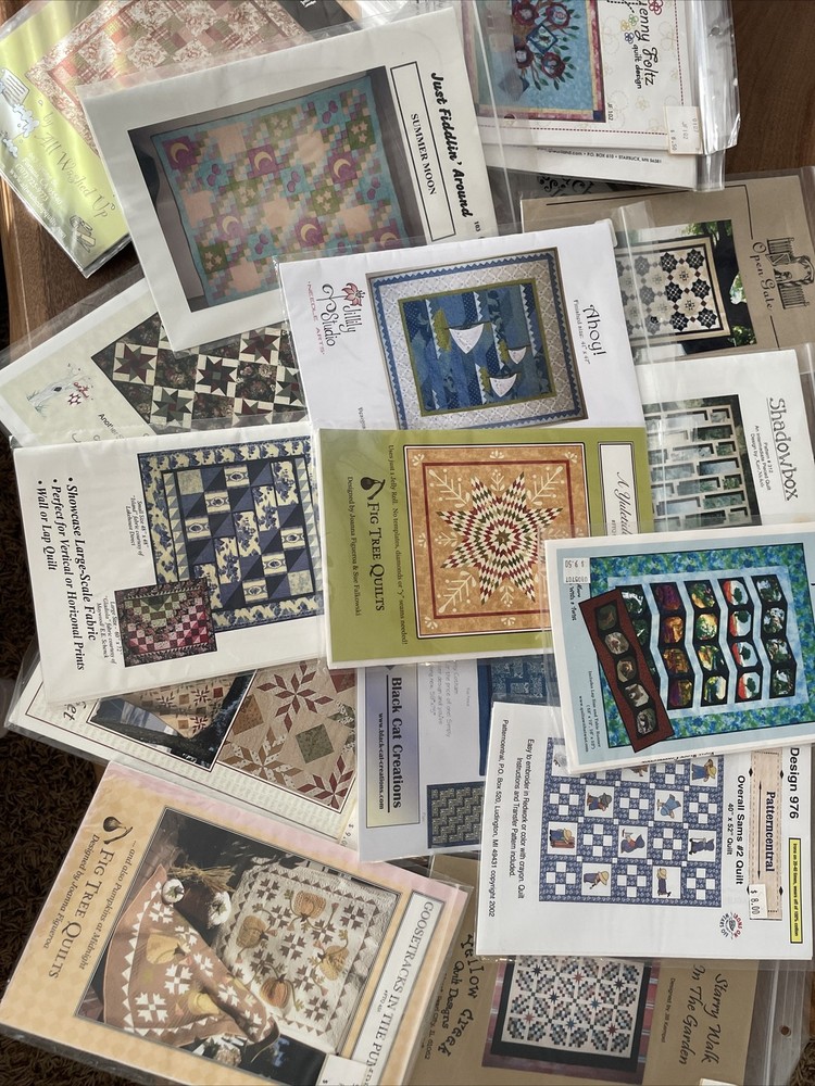 Mystery Quilt Pattern. All New. Picked Randomly. Read Description.