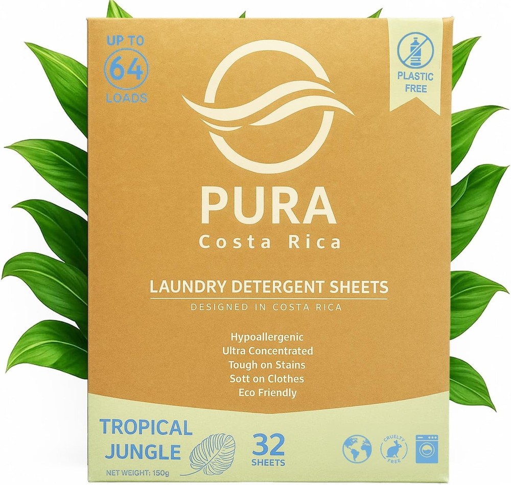 Laundry Deternt Sheets - Ultra Concentrated & Hypoallernic - Deep