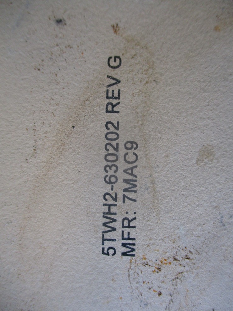 Used Protective Bracket 5TWH2-630202 Rev G, Newest Blue Force Tracker BFT Deck