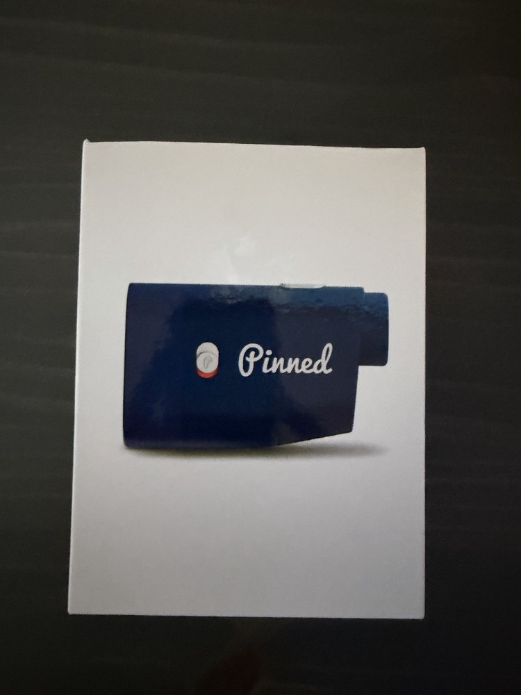 Pinned Ryder Cup 2025 Golf Rangefinder Blue with Case