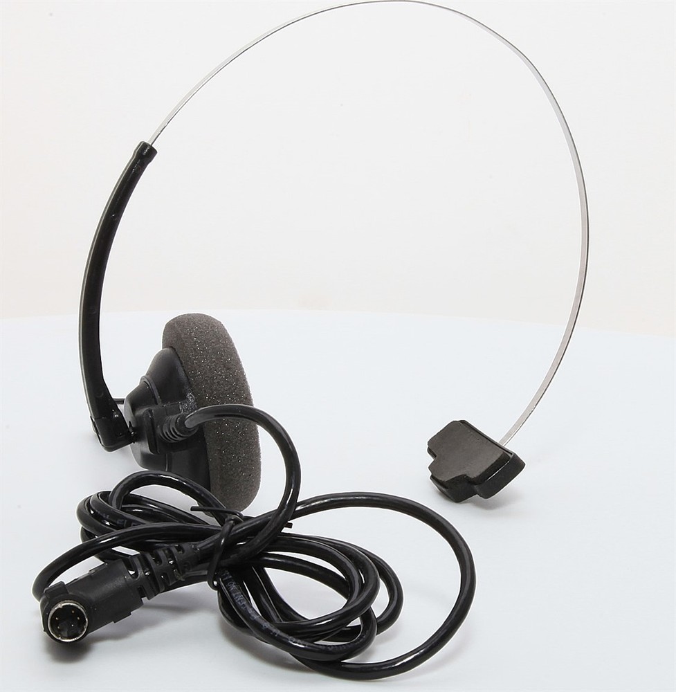 HME HS12 Headset & Microphone For COM6000 Wireless Drive Thru Intercom Beltpacks