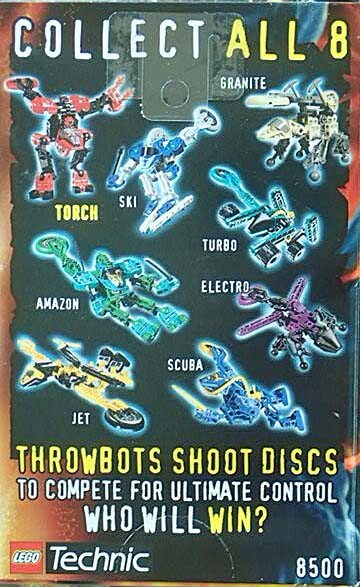 LEGO THROWBOTS TECHNIC SKI #8501 NIB
