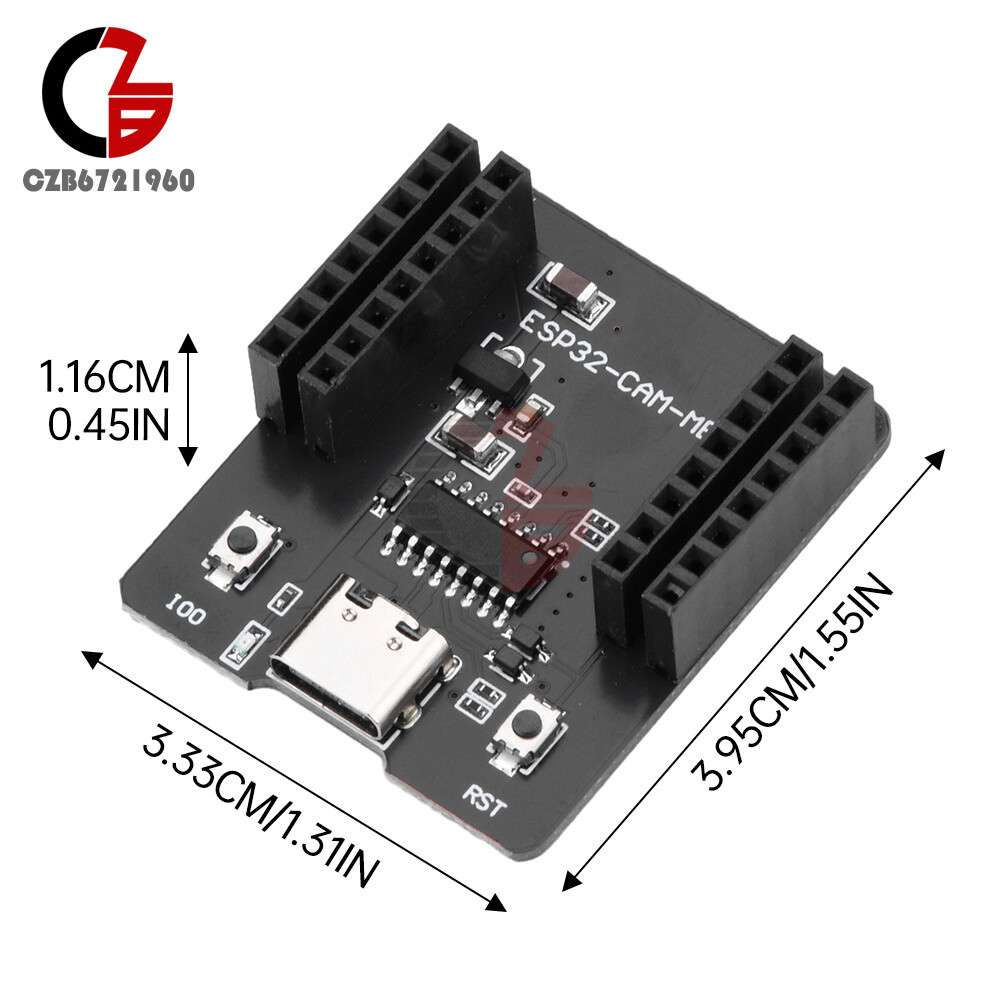 Type-C ESP32-CAM-MB Development Board Test Backboard Serial Port CH340C Module