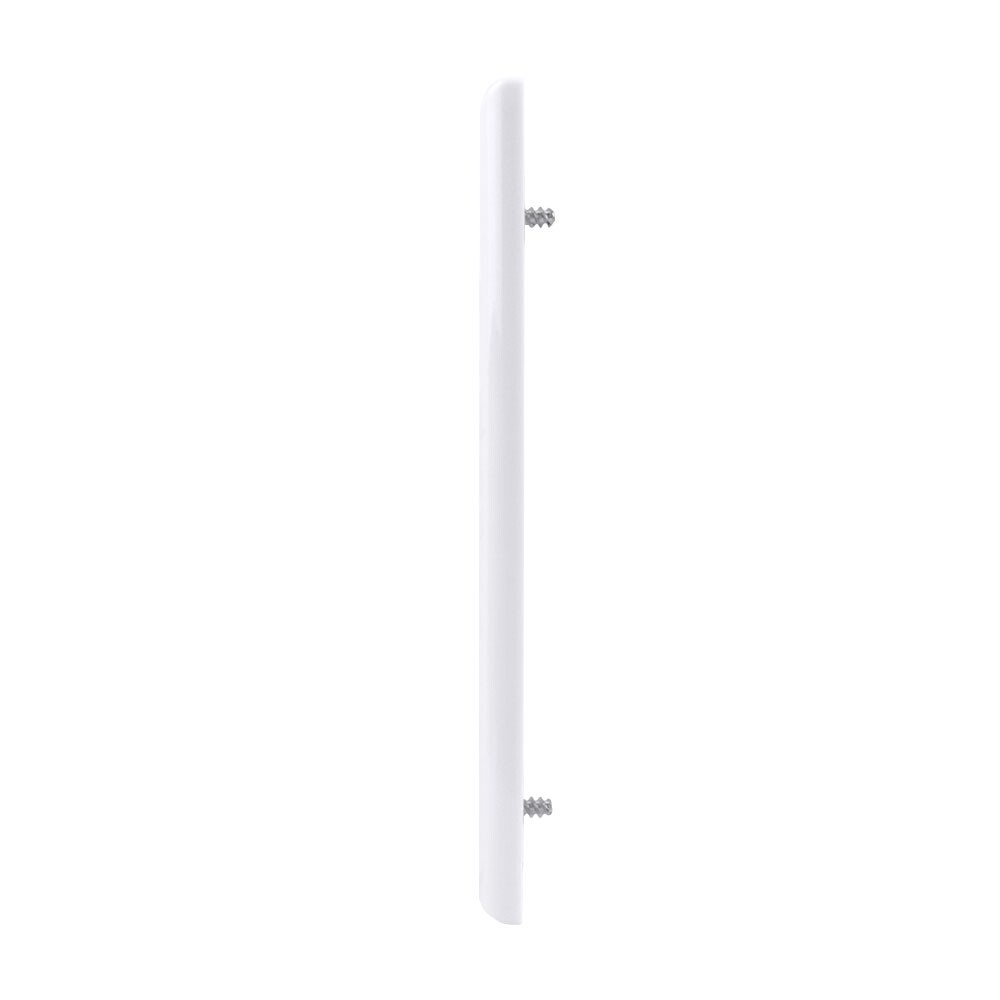 *OPEN BOX* Construct Pro™ Double Gang Wall Plate with Screwless Face (White)
