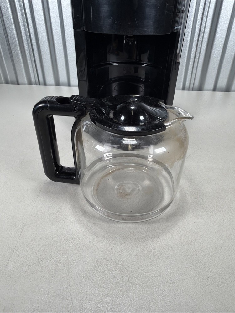 Krups ProAroma Programmable 12-Cup Coffee Maker Type 453 Black - Working!