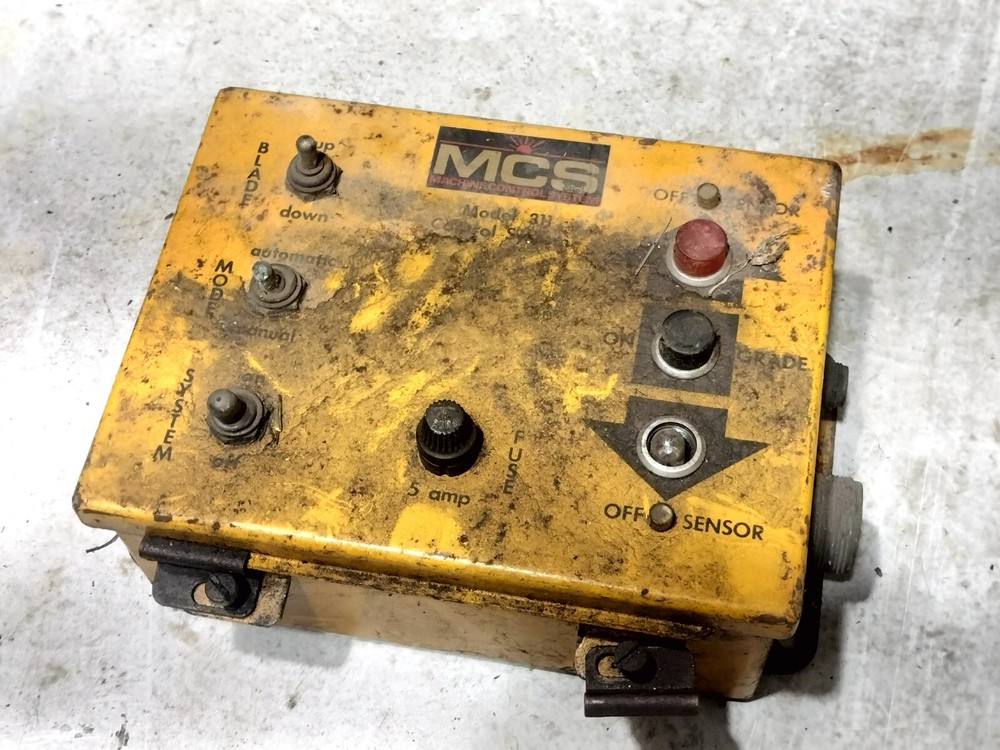 MCS AGL 311 Machine Control System Box Controller Laser Backhoe Dozer