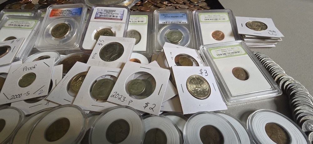 US Coin Mystery Pack - Early, Graded, Key Dates - Read Description
