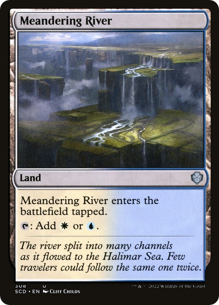 Meandering River Starter Commander Decks 308 MTG LP