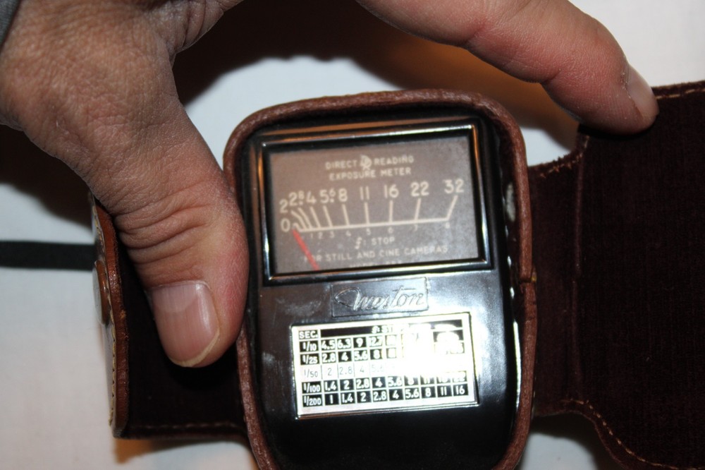 Vintage Argus 35mm Rangefinder Camera w/Weston Exposure Meter