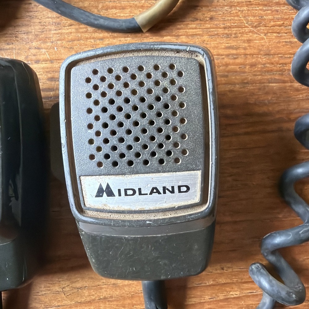 Midland 70-2301 CB Hand Held Dynamic Element Microphone 4 Pin 500 OHM Untested